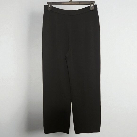 St. John Caviar Knit Pantsuit  with Military Gold Chain Jacket  Sz 12 - Picture 5 of 10